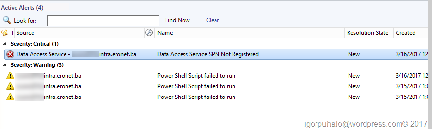 The System Center Data Access Service Failed To Register An Spn.